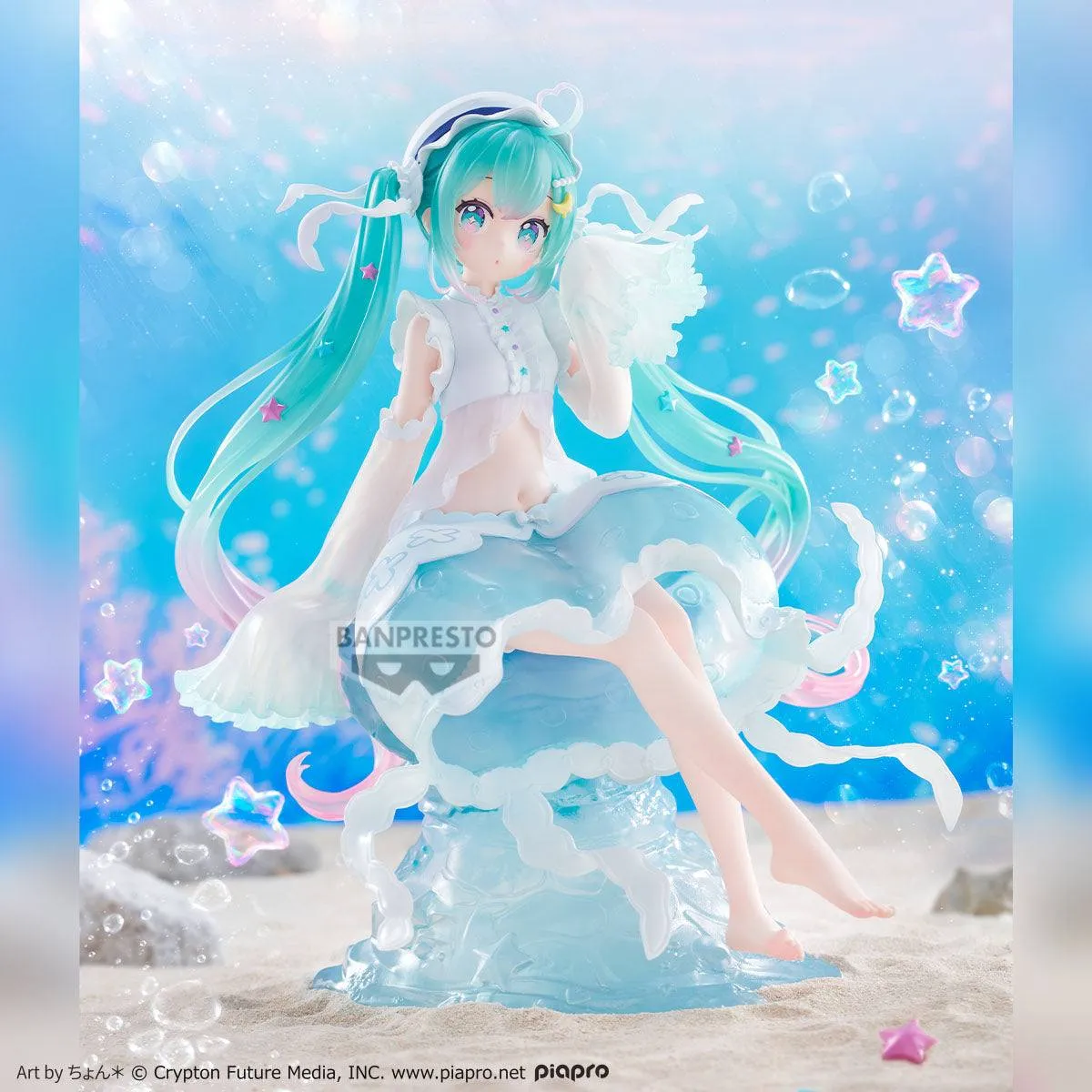 "Hatsune Miku Series" BANPRESTO EVOLVE Clearluxe -Jellyfish- Figure