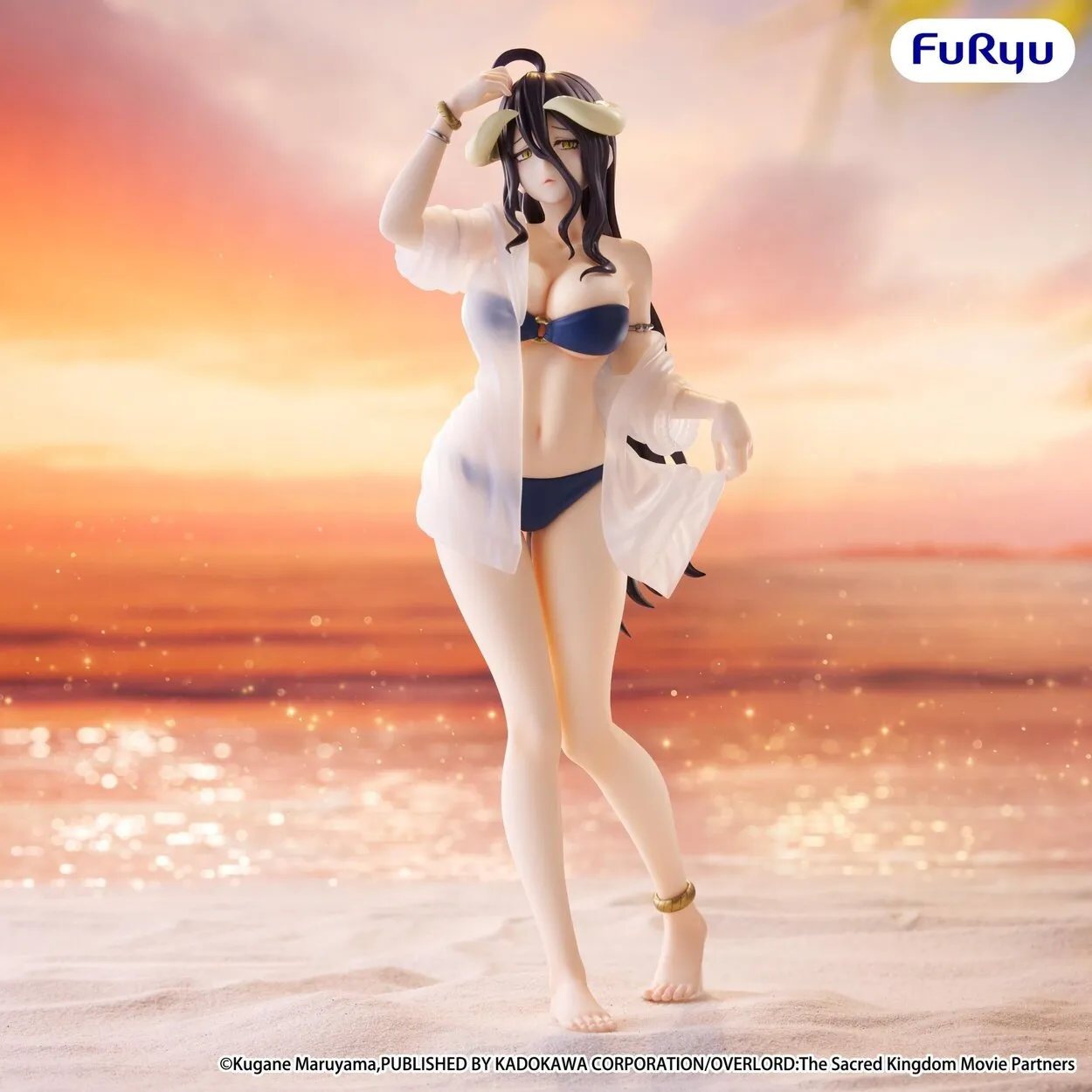 Overlord Mutual Figure - Albedo Aqua ver. -