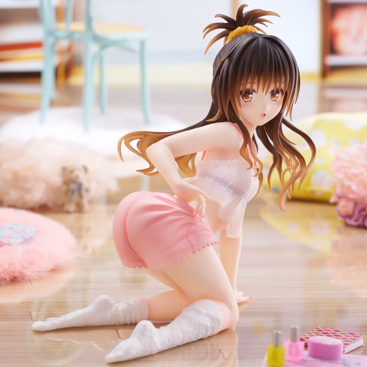 "To LOVEru -Trouble- Darkness" Desktop Cute Figure: Mikan Yuuki ~Roomwear ver.~