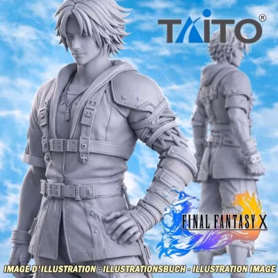 Final Fantasy X AM Scale Figure Tidus