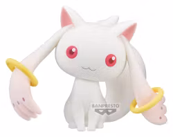 PREORDER - Puella Magia Madoka Magica the Movie Fluffy Puffy PVC Figure Kyubey & Bebe ver. A Kyubey 7 cm