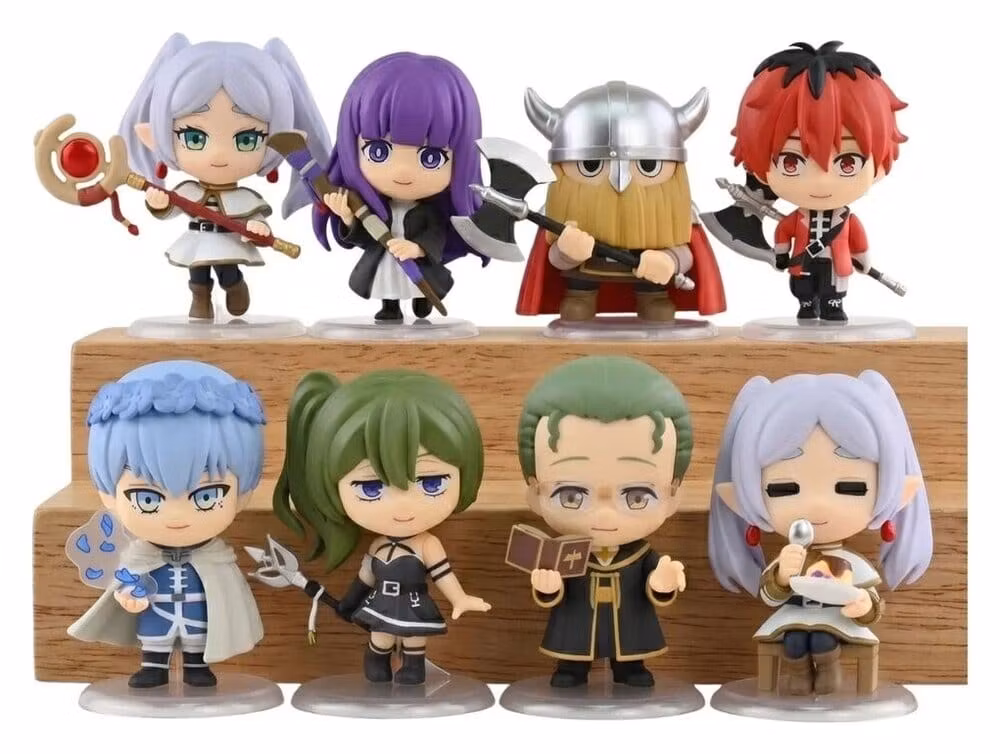 Frieren: Beyond Journey´s End Cosbi Mini Figures Blind Box Display (8)