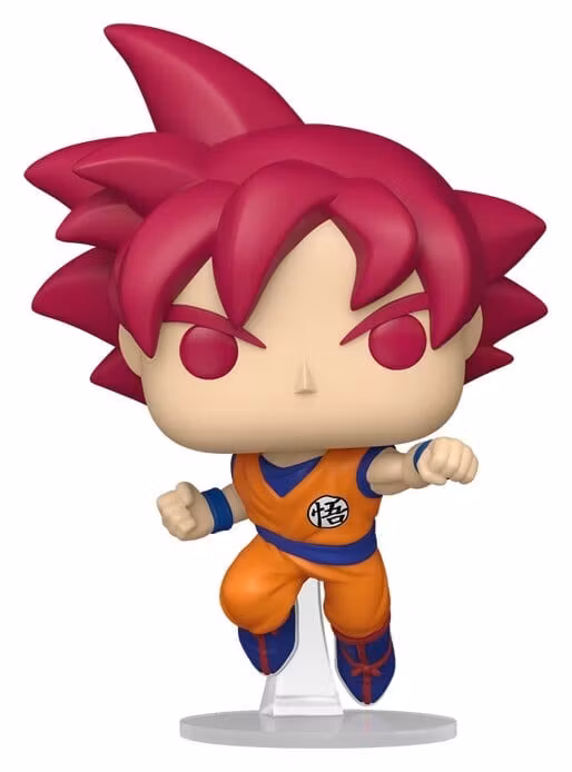 Dragon Ball Super POP! Animation Vinyl Figure Goku (Red) 9 cm