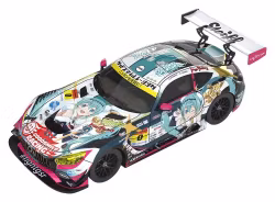 Hatsune Miku GT Project Vehicle 1/43 Good Smile Hatsune Miku AMG 2018 Final Race Ver. 11 cm