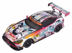 Hatsune Miku GT Project Vehicle 1/43 Good Smile Hatsune Miku AMG 2021 SUPER GT 100th Race Commemorative Ver. 11 cm