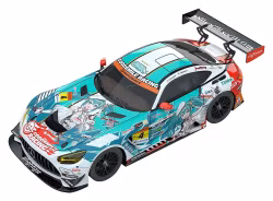 Hatsune Miku GT Project Vehicle 1/43 Good Smile Hatsune Miku AMG 2023 Season Opening Ver. 11 cm