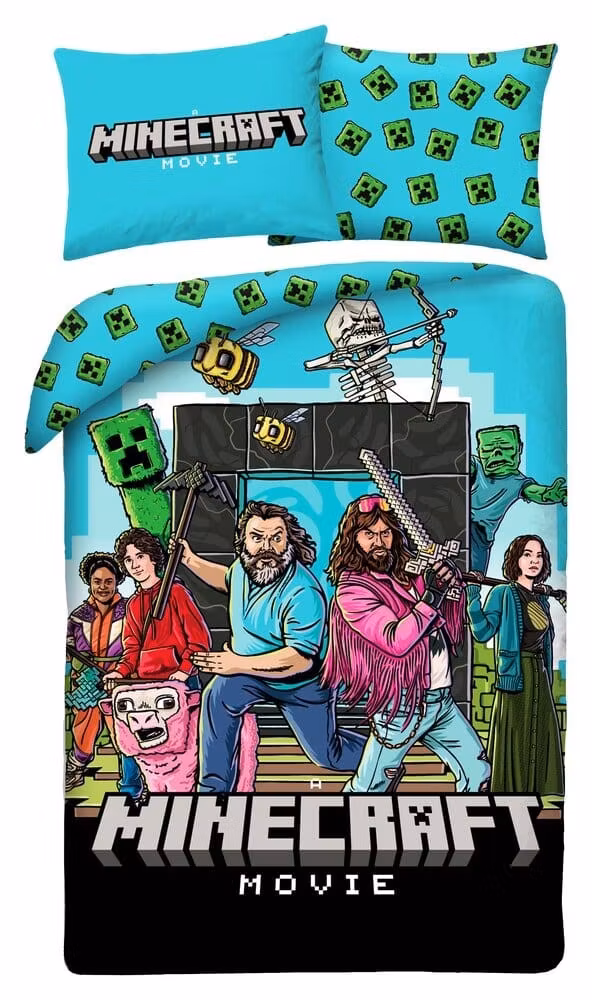 Minecraft Movie Duvet Set Ver. 2 140 x 200 cm / 70 x 90 cm