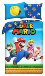 Super Mario Duvet Set Ver. 5 140 x 200 cm / 70 x 90 cm