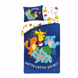 PREORDER - Pokémon Duvet Set Ver. 10 140 x 200 cm / 70 x 90 cm
