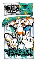 Pokémon Duvet Set Ver. 18 140 x 200 cm / 70 x 90 cm