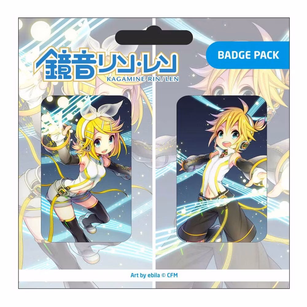 Hatsune Miku Pin Badges 2-Pack Set C