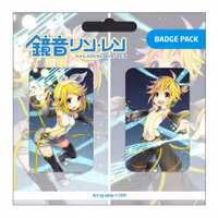 Hatsune Miku Pin Badges 2-Pack Set C
