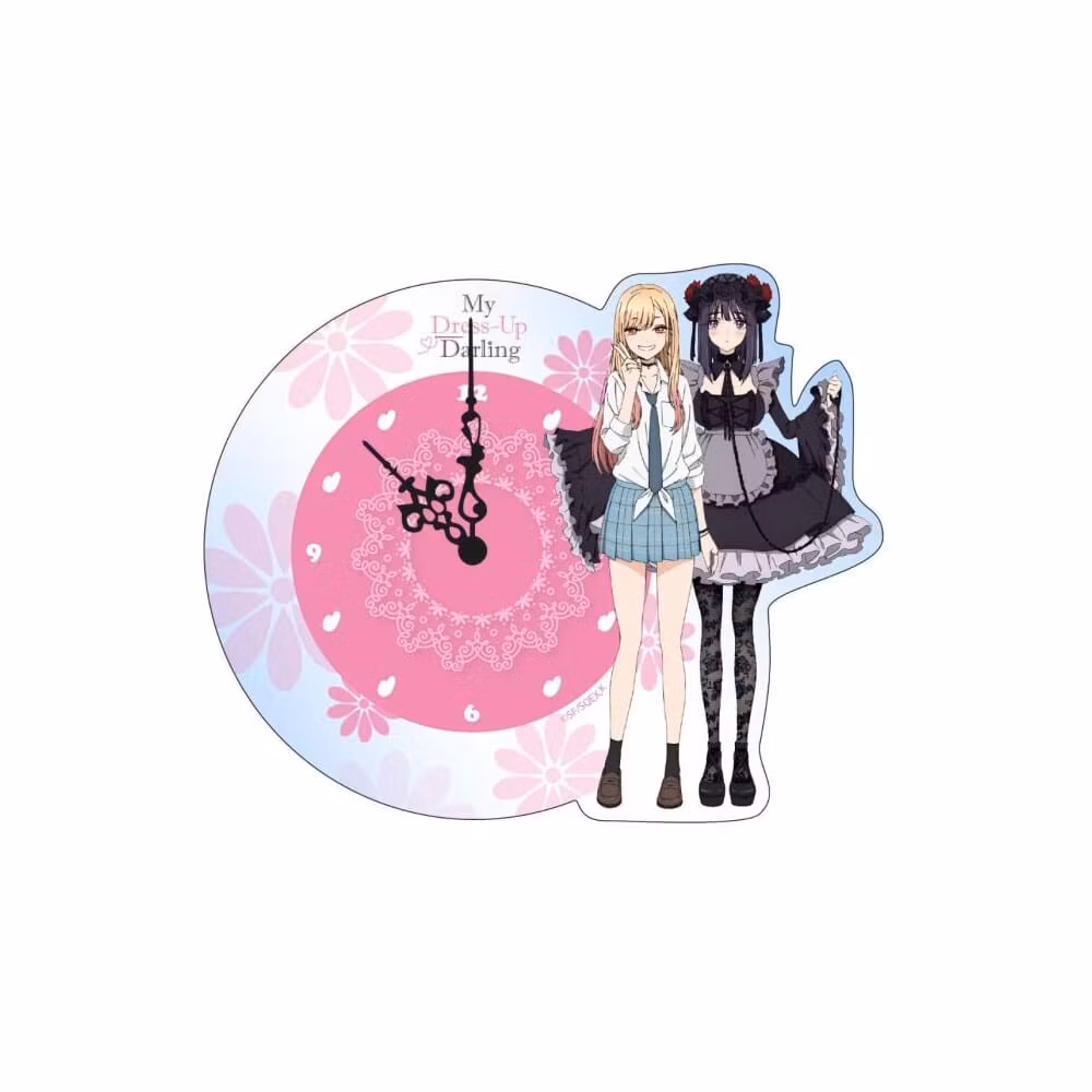My Dress-Up Darling Wall Clock Marin Kitagawa Holographic 