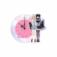 My Dress-Up Darling Wall Clock Marin Kitagawa Holographic