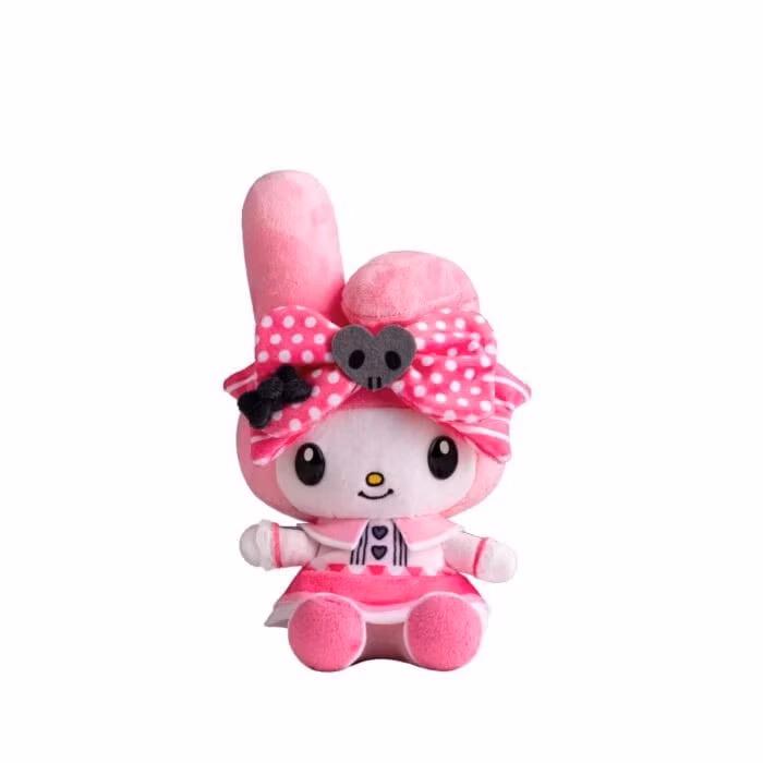 Sanrio Plush Figure My Melody Pink Black Party Anniversary Edition L 22 cm