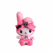 Sanrio Plush Figure My Melody Pink Black Party Anniversary Edition L 22 cm