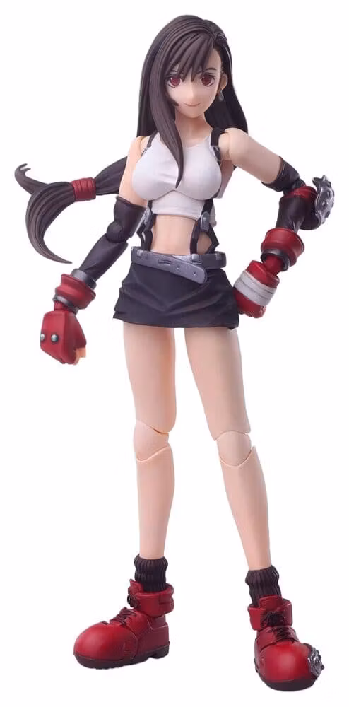 Final Fantasy VII Bring Arts Action Figure Tifa Lockhart Digital Plus Edition 14 cm