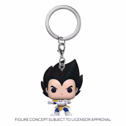 PREORDER - Dragon Ball Z Pocket POP! Vinyl Keychains 4 cm Vegeta Display (12)