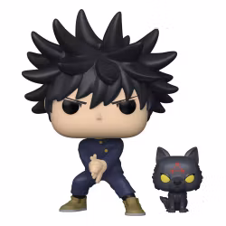 PREORDER - Jujutsu Kaisen POP & Buddy! Animation Vinyl Figure Megumi w/Dogs 9 cm