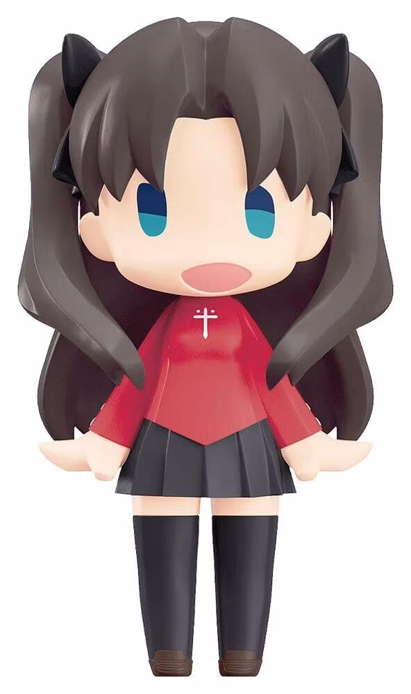 Fate/stay night HELLO! GOOD SMILE Action Figure Rin Tohsaka 10 cm