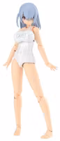 Frame Arms Girl Plastic Model Kit Mizuki School Swimsuits White Ver. 16 cm