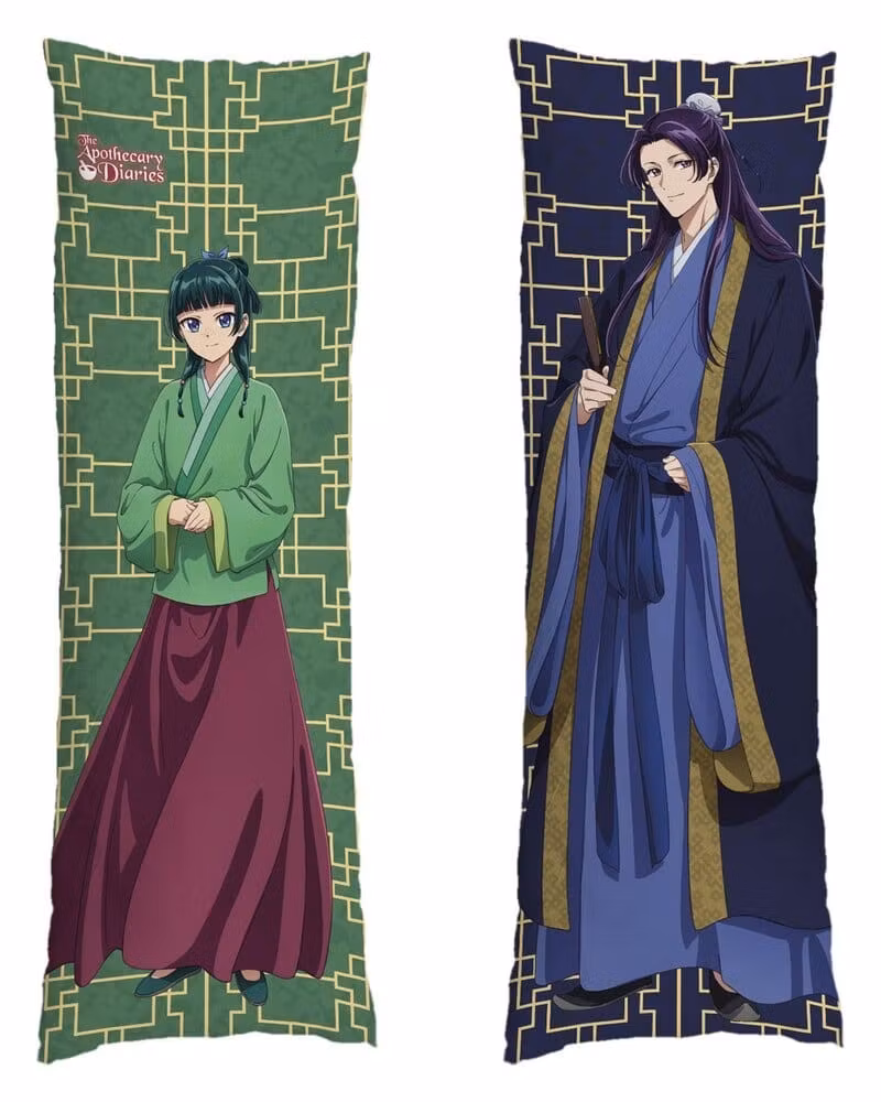 The Apothecary Diaries Dakimakura Cover Maomao & Jinshi 50 x 150 cm