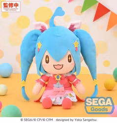 PREORDER - Hatsune Miku: Colorful Stage! Fuwa Petit Plush Figure Wonderland SEKAI Hatsune Miku Brand New World 22 cm