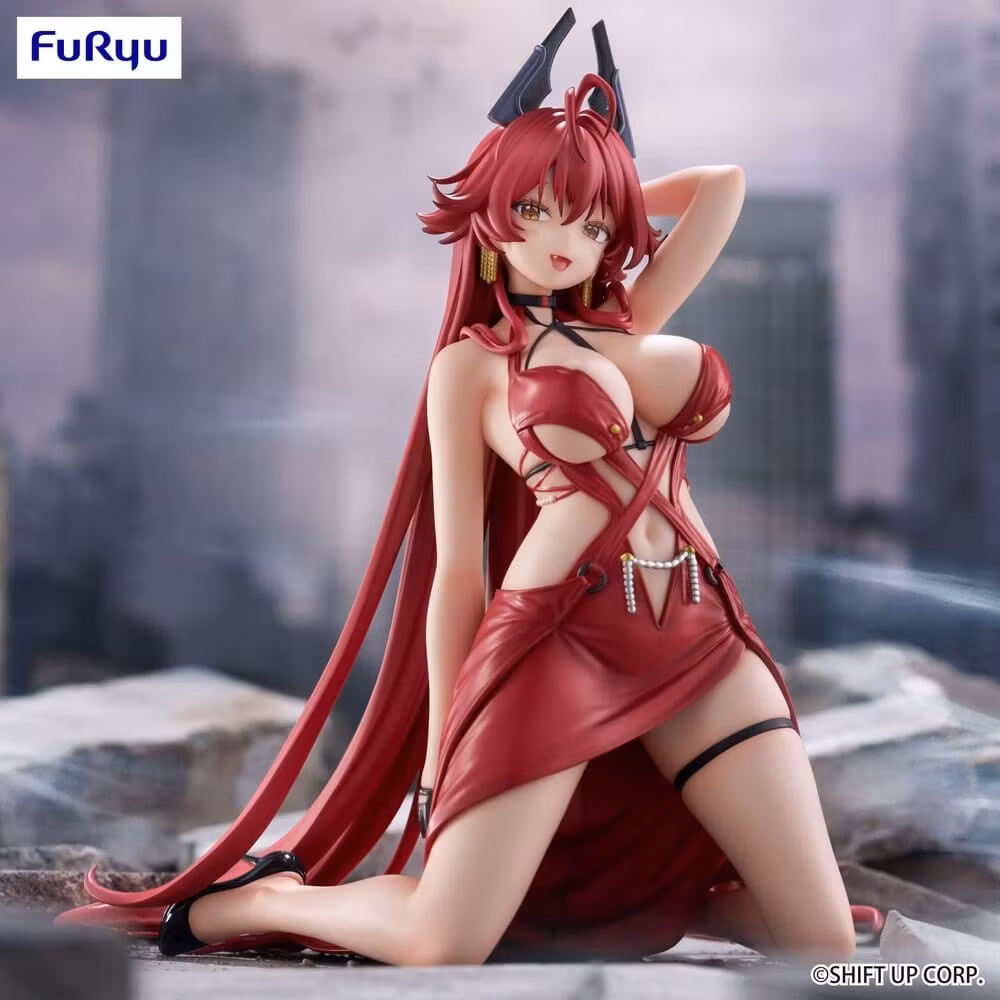 Goddess of Victory: Nikke Noodle Stopper PVC Figure Red Hood: Nonsense Red 14 cm