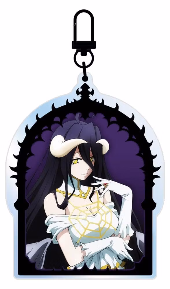 Overlord Acrylic Keyring Albedo