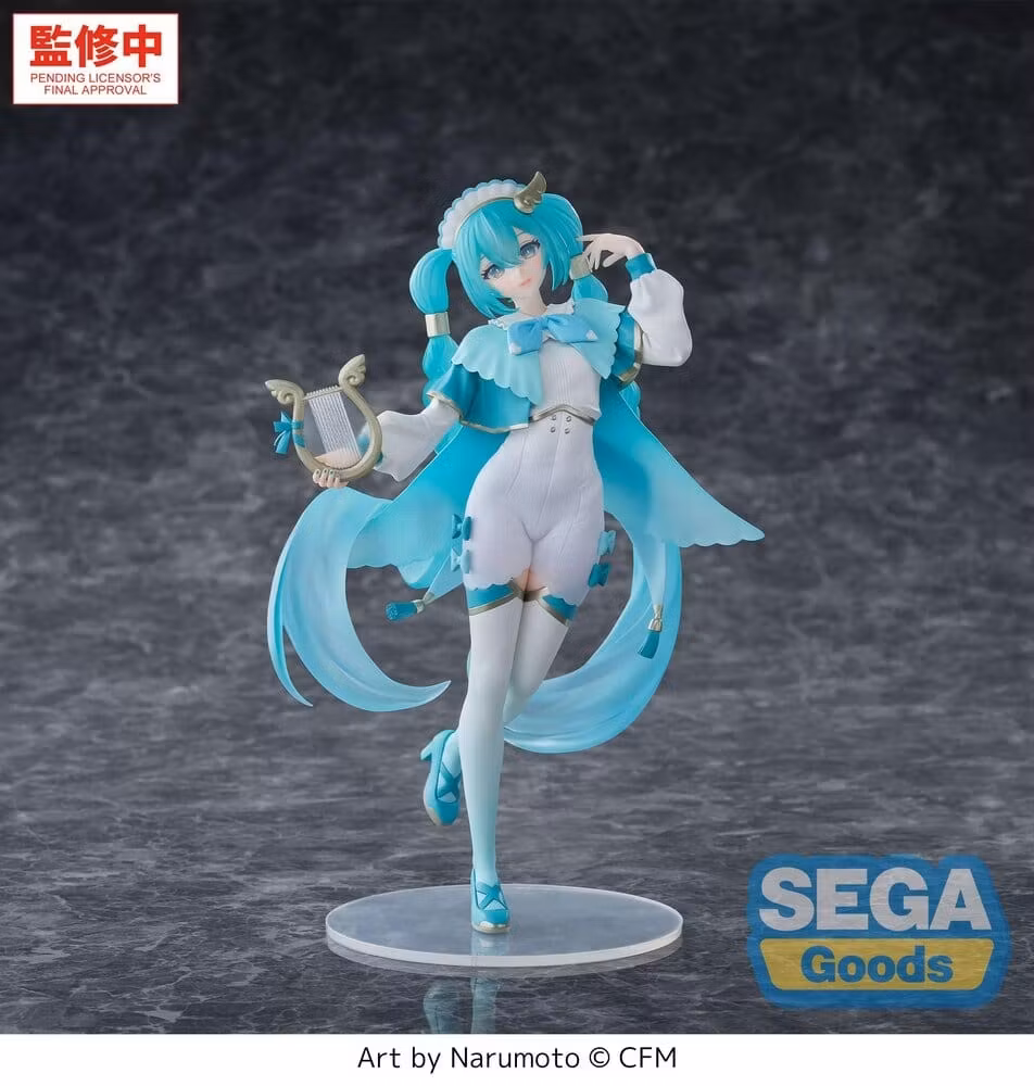 Hatsune Miku Luminasta PVC Figure Wandering Minstrel 21 cm