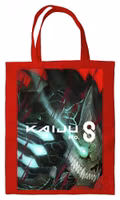 Kaiju No. 8 Tote Bag Red 40 x 35 cm