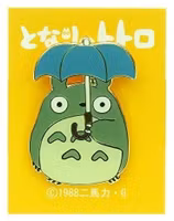 My Neighbor Totoro Pin Totoro Holding Umbrella