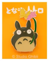 My Neighbor Totoro Pin Totoro With Flower