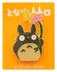 My Neighbor Totoro Pin Totoro With Flower