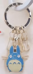 My Neighbor Totoro Metal-Keychain Middle Totoro