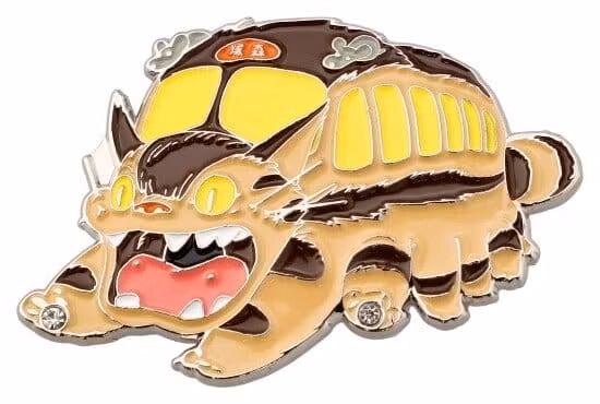 My Neighbor Totoro Metal Brooch Catbus