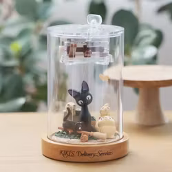 PREORDER - Kiki's Delivery Service Music Box Jiji Marionette Style