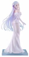 Re:ZERO -Starting Life in Another World- PVC Figure 1/7 Emilia Wedding dress Ver. 24 cm