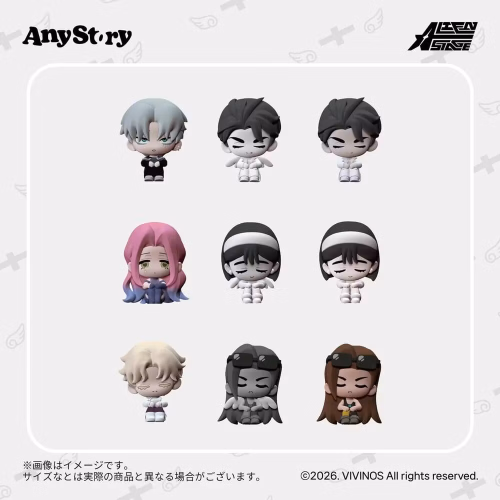 Alien Stage Mini Figures Love&Hate 4 cm Blind Box Assortment (9)