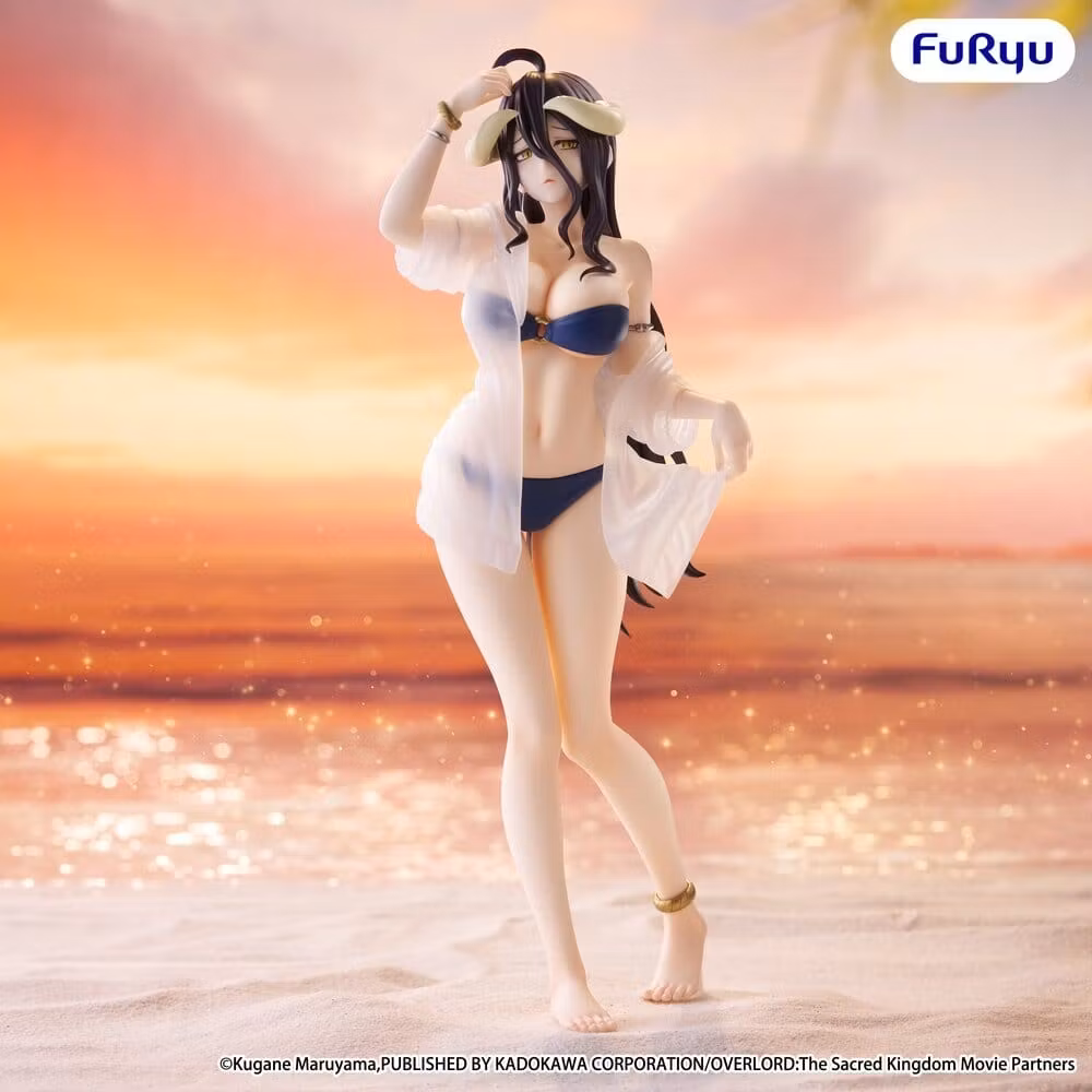 Overlord Muchute PVC Figure Albedo aqua Ver. 20.5 cm