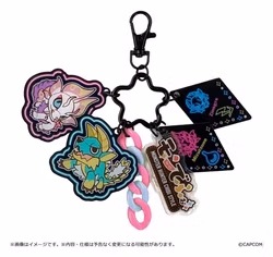 PREORDER - Monster Hunter Chibi Style Acrylic Keychain Multi Charm: Zinogre & Mizutsune