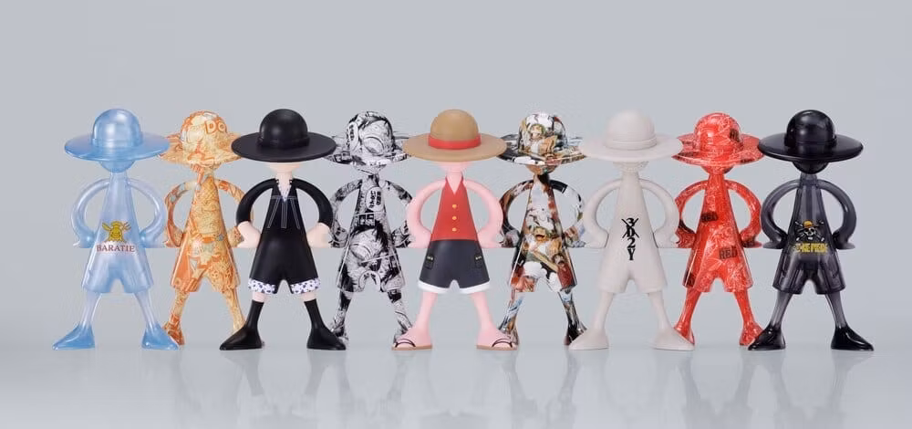 One Piece Luffy's Archive of Adventure Mini Figure Blind Box Assortment (10)