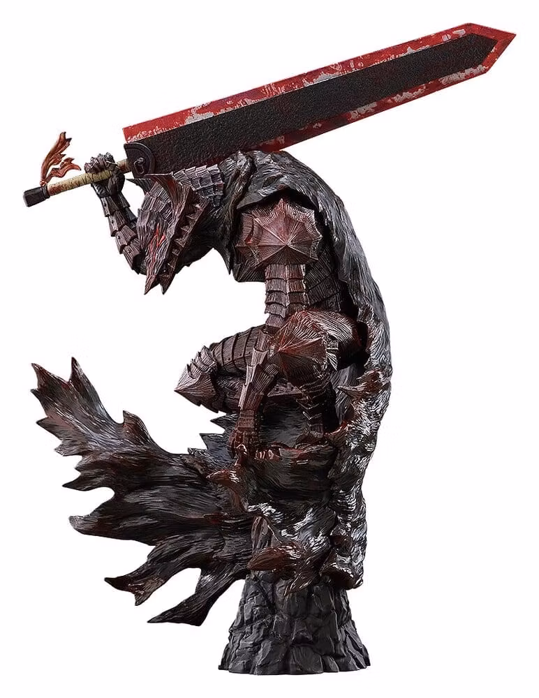 Berserk Pop Up Parade PVC Figure Guts (Berserker Armor): Bloody Paint Ver. L Size 28 cm