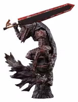 Berserk Pop Up Parade PVC Figure Guts (Berserker Armor): Bloody Paint Ver. L Size 28 cm