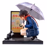 Original Character Statue 1/7 Rainy Day - Meeting Illustrated by Catzz 16 cm