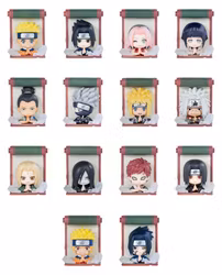 PREORDER - Naruto 3D Magnet Secret Ninja Scroll Series Blind Box Display (12)
