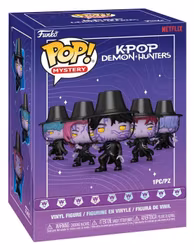 KPop Demon Hunters POP! Mystery Vinyl Figures 6pcPDQBox 9 cm Blind Box Assortment (6)