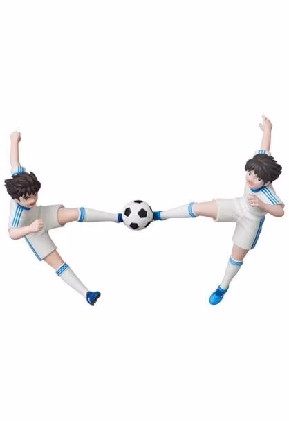 Captain Tsubasa Series 2 UDF Mini Figures Ohzora Tsubasa and Misaki Taro (Twin shoot) (Reproduction) 13 cm