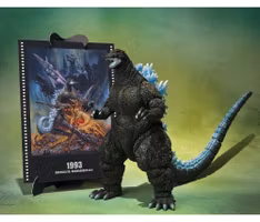 Godzilla S.H.MonsterArts Action Figure Godzilla (Godzilla vs. Mechagodzilla II Poster Coloring Ver.) -Movie Graphic Plus- 16 cm