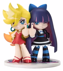 PREORDER - New Panty & Stocking with Garterbelt Mini Memory Mini Figure Panty & Stocking 10 cm